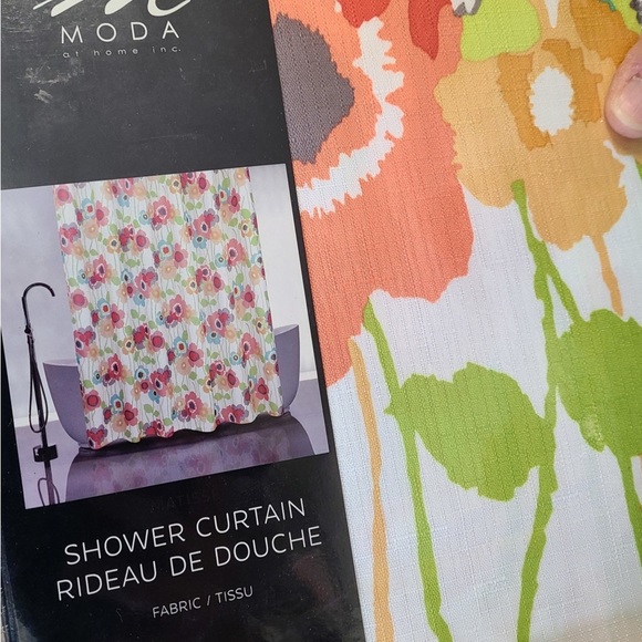 Moda at Home Matisse Shower Curtain - Picture 2 of 4